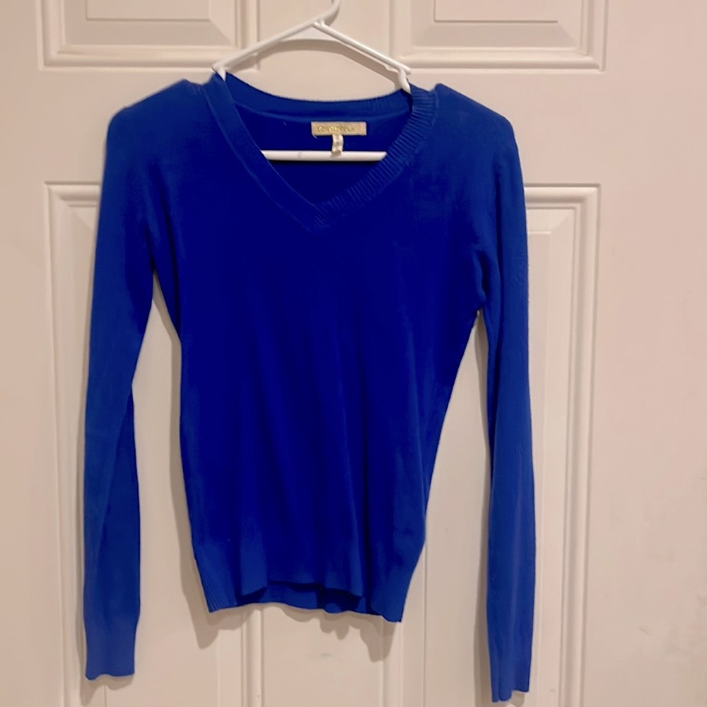 Blue Sweater by Miss Morena.